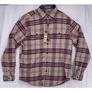 Taylor Vintage Shirt Mens Medium Antelope Plaid Preppy Casual Normcore